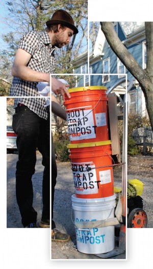 Residential customers collect their food waste in 5-gallon buckets lined with certified compostable plastic bags. The fee is $8/week or $10 for every other week service.