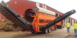 Compost Supply acquired a Doppstadt trommel to expand its compost production and bagging capacity.