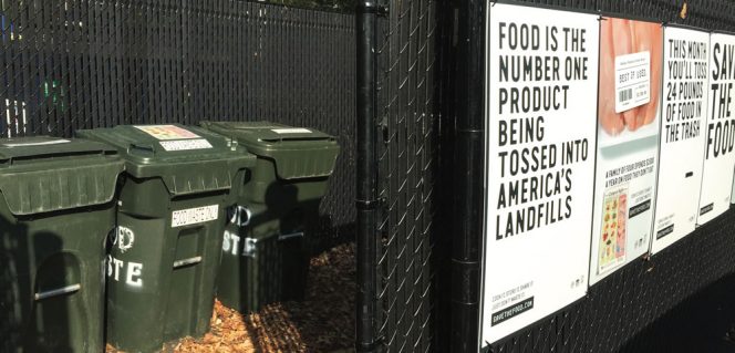 The City of Falls Church (VA) established a 24/7 household food waste drop-off site last August, which is located behind City Hall.
