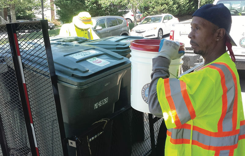 Alexandria recently completed a 3-month residential food scraps curbside collection pilot; 406 households signed up for the free service.