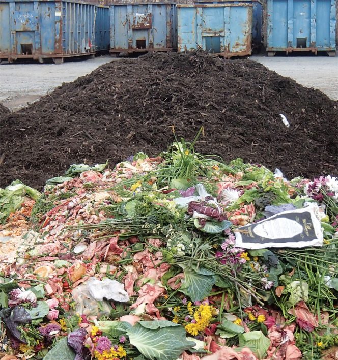 In the first nine months of 2016, the composting facility processed over 1,000 tons of food waste, compared to 670 tons in all of 2015.
