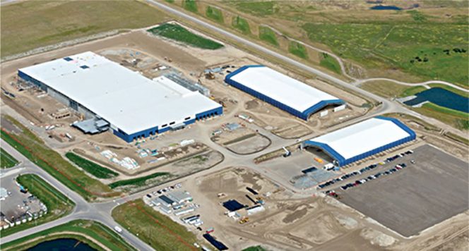521,000-sq.ft. composting facility in Calgary, Alberta