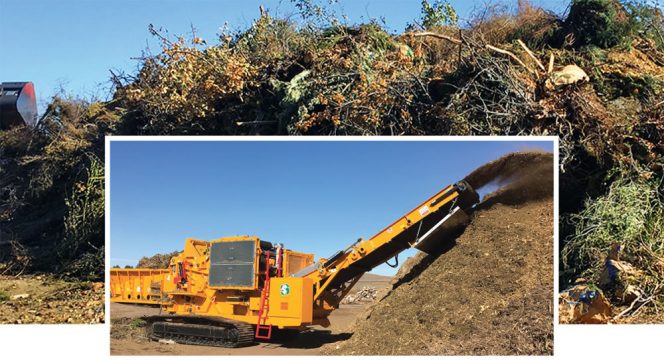 Rapid City Solid Waste Division's mixed MSW Composting Facility