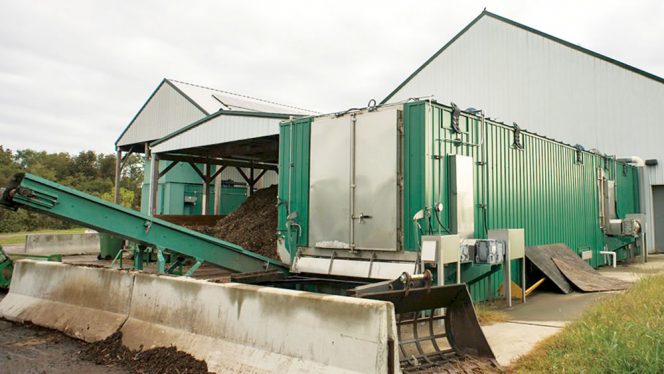 Wright Tech Systems, Inc.'s expandable in-vessel composting system (WEMI-8000EX).