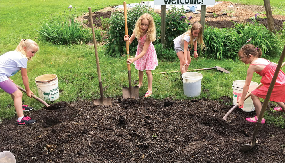 Windham Solid Waste Management District (Brattleboro, Vermont, donated approximately 15 cubic yards of its “Brattlegrow” compost to six area schools for use in their vegetable gardens.