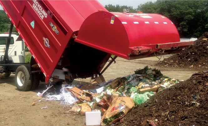 Windham Solid Waste Management District compost facility, Brattleboro, Vermont