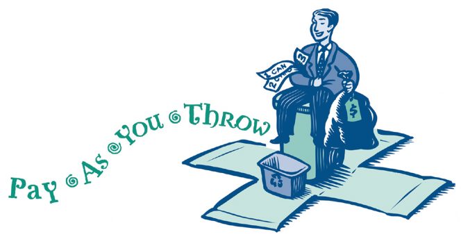 Pay As You Throw “Clip Art” from the U.S. EPA Archives, circa 1990s.