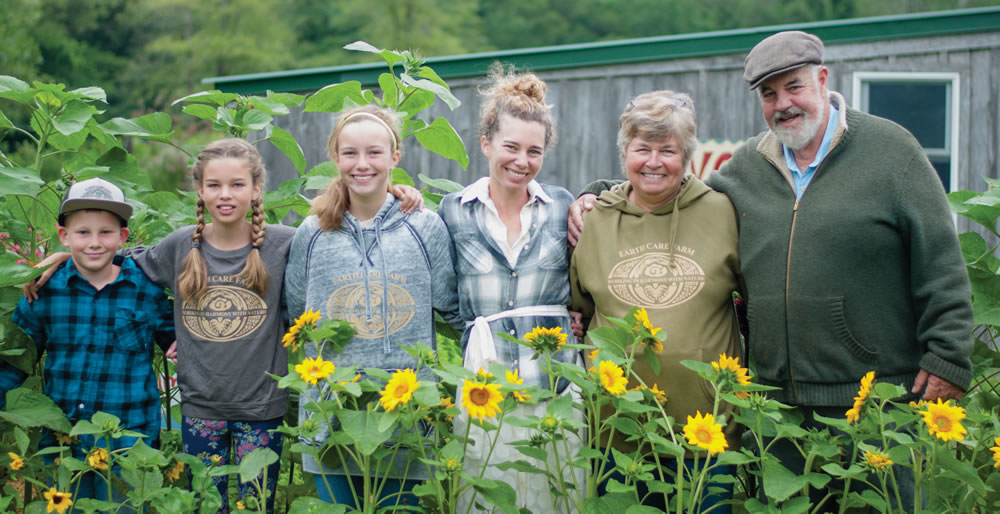 The 40-year old family business was started by Michael and Betty Merner (far right), and is now owned by their daughter, Jayne Merner Senecal (3rd from right). Also pictured are several of the Merner’s grandchildren (from left to right, Cooper, Caitlyn and Kaleigh).