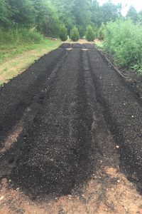 Raised beds incorporate compost produced by Atlas Organics