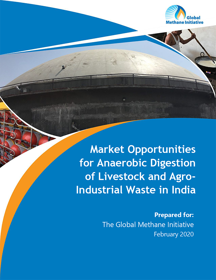Market Opportunities for Anaerobic Digestion of Livestock and Agro-Industrial Waste in India