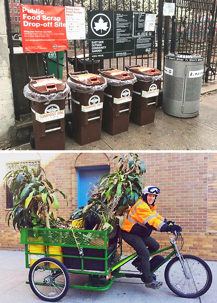 Common Ground Compost (top) and Reclaimed Organics (bottom)