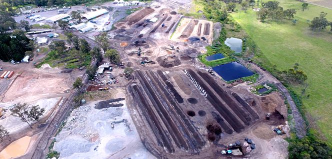 Australian composting aerial