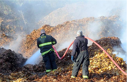 Compost Fires This article looks at what causes Mulch and Compost Fires and the organics industry best practices in how to prevent them.